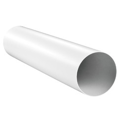 Plastové ventilačné potrubie okrúhle Ø 100 mm, dĺžka 500 mm