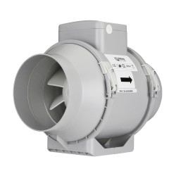 Profesionálny ventilátor do potrubia s časovým spínačom Ø 150 mm