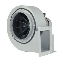 Radiálny ventilátor Dalap SKT HEAVY 400 V pre odsávanie hrubých častíc, Ø 200 mm, pravostranný