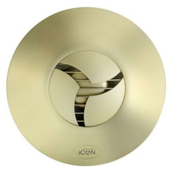 Farebný predný kryt pre ventilátory iCON 30 vo farbe matne zlatej