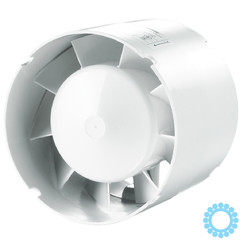 Potrubný ventilátor malý s guličkovými ložiskami Ø 150 mm